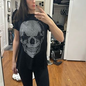 Lauren Moshi Skull Shirt